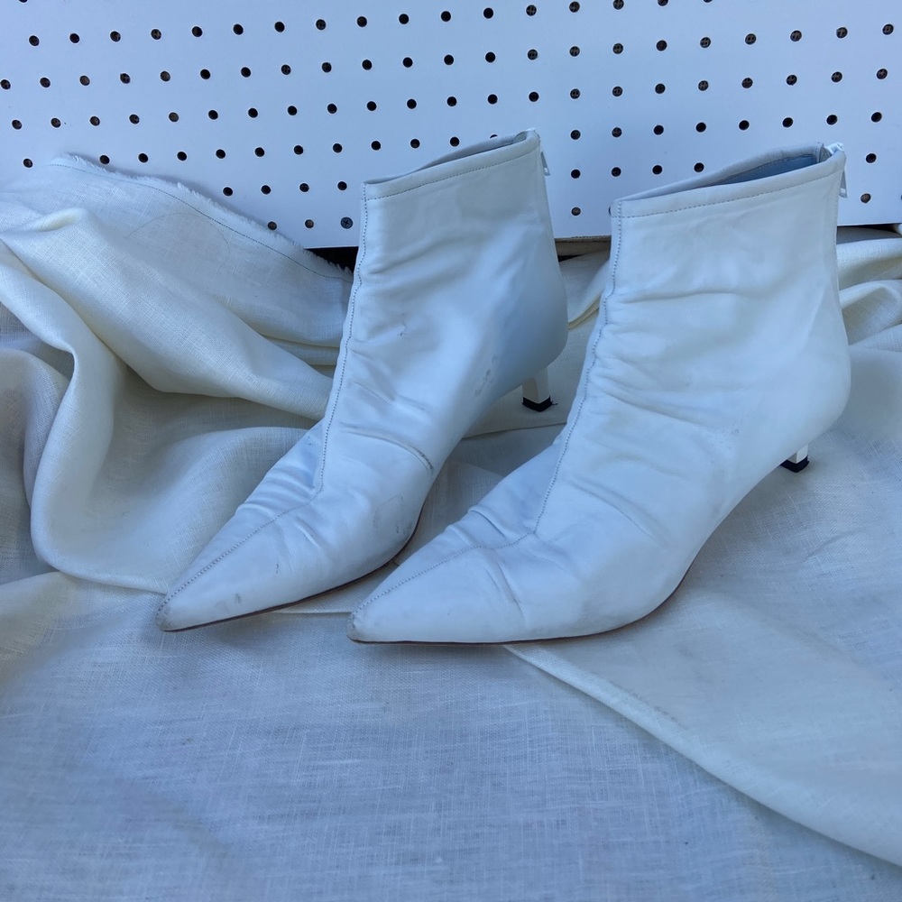 Rejina Pyo White Booties